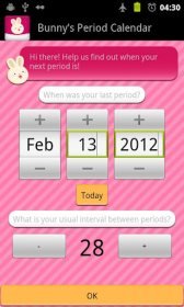 download Bunnys Period Tracker Calendar apk